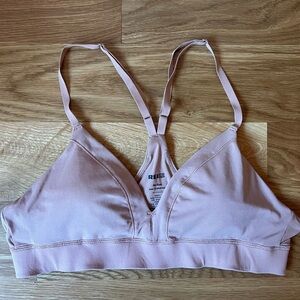 REI Women's Active Bralette in Mulberry Taupe